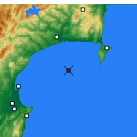 Nearby Forecast Locations - Hawke Bay - Map