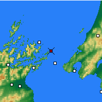 Nearby Forecast Locations - The Brothers - Map