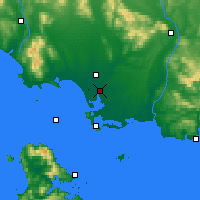 Nearby Forecast Locations - Invercargill - Mapa