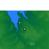 Nearby Forecast Locations - RAAF Base Curtin - Mapa