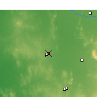 Nearby Forecast Locations - Wyalong - Mapa