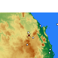 Nearby Forecast Locations - Walkamin - Map