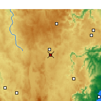 Nearby Forecast Locations - Goulburn Airport - Mapa