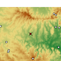 Nearby Forecast Locations - Merriwa - Mapa