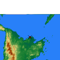 Nearby Forecast Locations - Roxas - Mapa