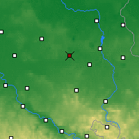 Nearby Forecast Locations - Senftenberg - Map