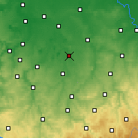 Nearby Forecast Locations - Borna - Map