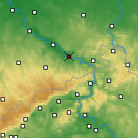 Nearby Forecast Locations - Pirna - Map