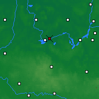 Nearby Forecast Locations - Brandenburg - Mapa