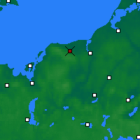 Nearby Forecast Locations - Bad Doberan - Map