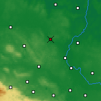 Nearby Forecast Locations - Haldensleben - Mapa