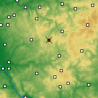 Nearby Forecast Locations - Olpe - Map