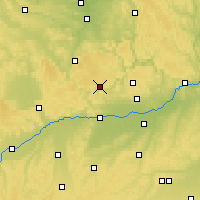Nearby Forecast Locations - Eichstätt - Map