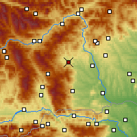Nearby Forecast Locations - Voitsberg - Mapa