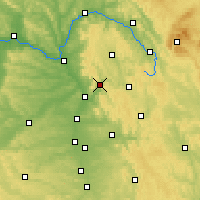 Nearby Forecast Locations - Ebermannstadt - Mapa