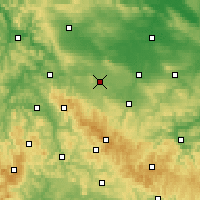 Nearby Forecast Locations - Gotha - Map