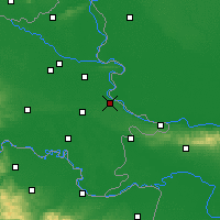 Nearby Forecast Locations - Vukovar - Mapa