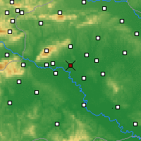 Nearby Forecast Locations - Dugo Selo - Map