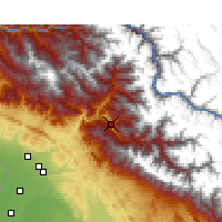 Nearby Forecast Locations - Chamba - Map
