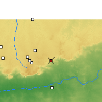 Nearby Forecast Locations - Dewas - Mapa