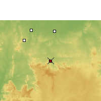Nearby Forecast Locations - Kanker - Mapa