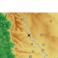 Nearby Forecast Locations - Karad - Map