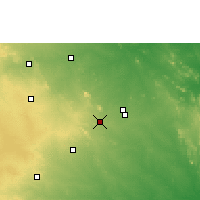 Nearby Forecast Locations - Kyathampalle - Map