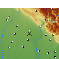Nearby Forecast Locations - Manglaur - Map
