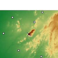 Nearby Forecast Locations - Mount Abu - Mapa