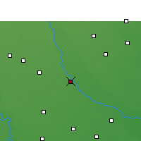 Nearby Forecast Locations - Narora - Map