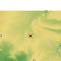 Nearby Forecast Locations - Nimbahera - Mapa
