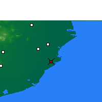 Nearby Forecast Locations - Paradeep - Map