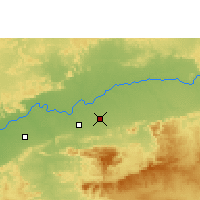 Nearby Forecast Locations - Pipariya - Map