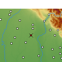 Nearby Forecast Locations - Purkazi - Map