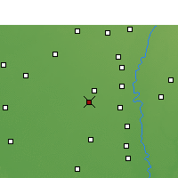 Nearby Forecast Locations - Safidon - Map