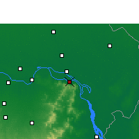 Nearby Forecast Locations - Sahebganj - Mapa