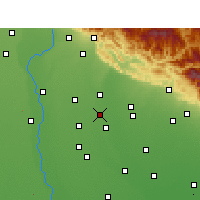 Nearby Forecast Locations - Seohara - Map