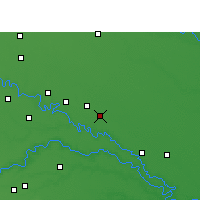 Nearby Forecast Locations - Sirsaganj - Mapa