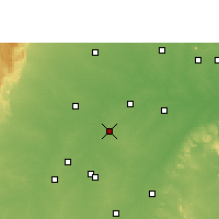 Nearby Forecast Locations - Tilda Newra - Mapa