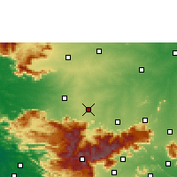 Nearby Forecast Locations - Udumalaipettai - Mapa