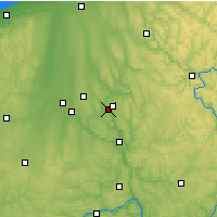 Nearby Forecast Locations - Farrell - Map