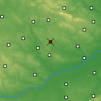 Nearby Forecast Locations - Chmielnik - Map