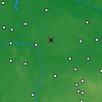 Nearby Forecast Locations - Kłodawa - Mapa
