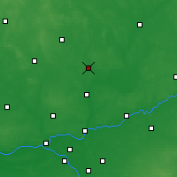 Nearby Forecast Locations - Maków Mazowiecki - Mapa