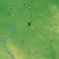 Nearby Forecast Locations - Przedbórz - Mapa