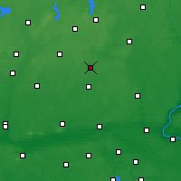 Nearby Forecast Locations - Sępólno Krajeńskie - Map