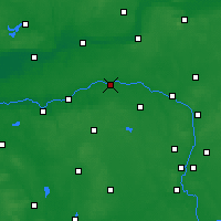 Nearby Forecast Locations - Wronki - Map