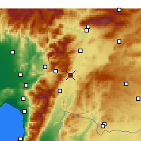 Nearby Forecast Locations - Nurdağı - Map