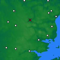 Nearby Forecast Locations - Silkeborg - Map