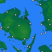 Nearby Forecast Locations - Kerteminde - Map